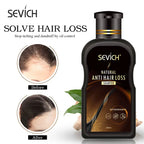 Sevich 10 pcs/lot Instant Black Hair Shampoo Make Grey and White Hair Darkening Shinny in 5 Minutes Make Up Hair Color Shampoo