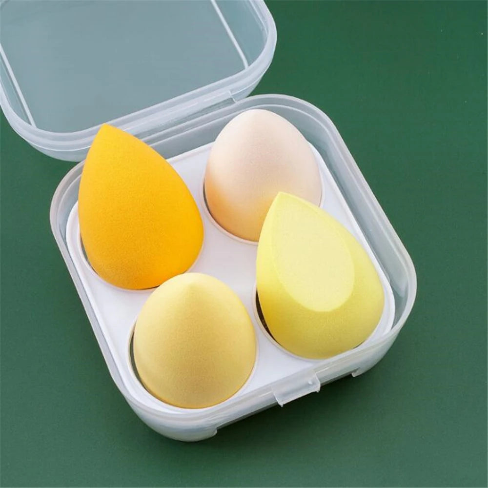 3/4pcs Soft Makeup Sponge Blender Beauty Egg Cosmetic Puff Foundation Sponges Powder Puffs Make Up Accessories Beauty Tools