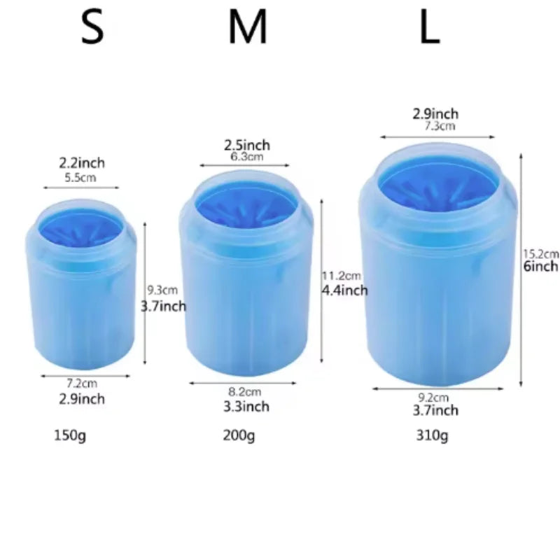 Portable Silicone Dog Paw Cleaner Cup