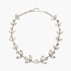 Stonefans Exquisite Leaves Branch Necklace Rhinestone Crystal Choker 2024 Fashion Neck Collar Statement Accessories Gifts