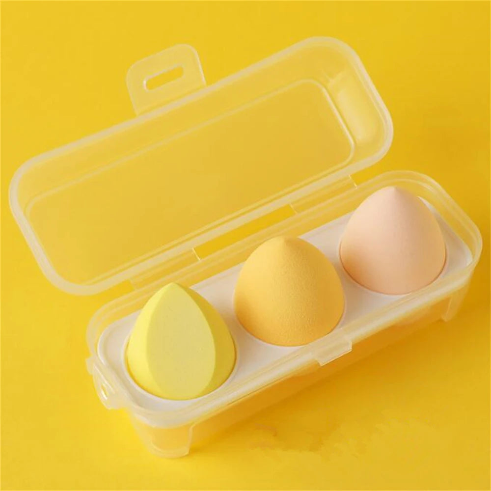 3/4pcs Soft Makeup Sponge Blender Beauty Egg Cosmetic Puff Foundation Sponges Powder Puffs Make Up Accessories Beauty Tools