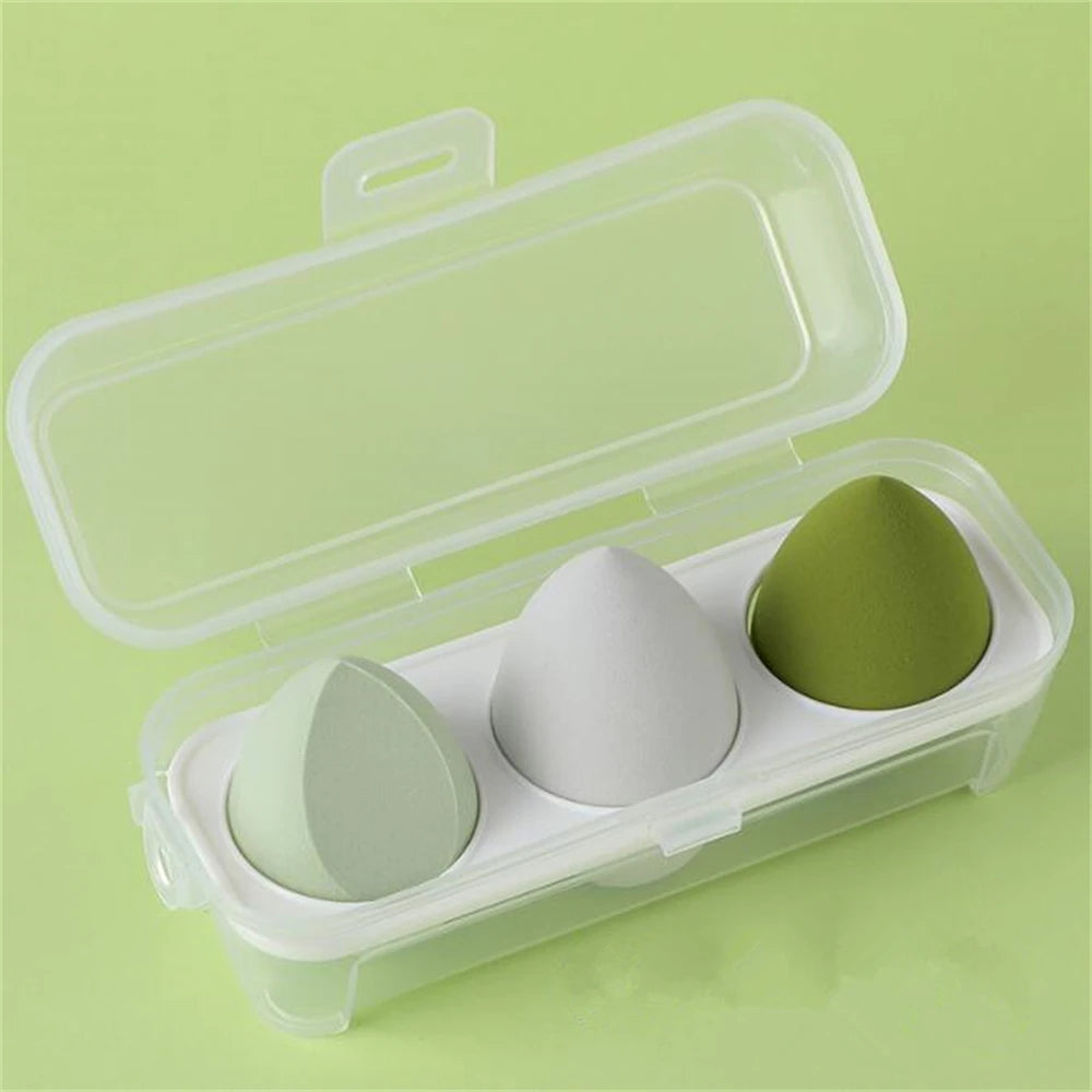 3/4pcs Soft Makeup Sponge Blender Beauty Egg Cosmetic Puff Foundation Sponges Powder Puffs Make Up Accessories Beauty Tools