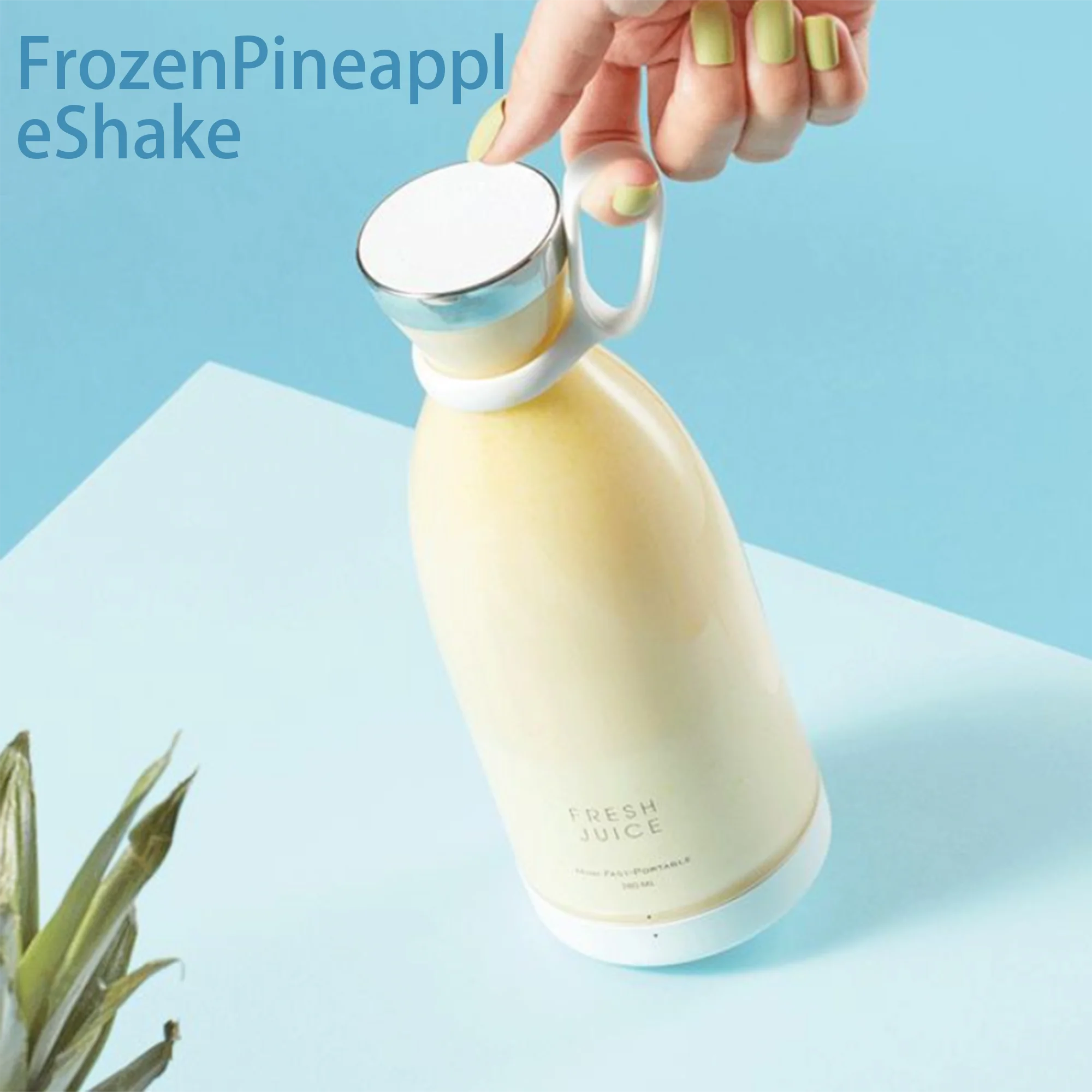 Portable electric juicer, wireless portable electric juicer, multifunctional fruit and vegetable juicer, home USB charging
