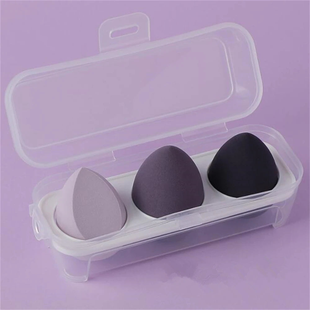 3/4pcs Soft Makeup Sponge Blender Beauty Egg Cosmetic Puff Foundation Sponges Powder Puffs Make Up Accessories Beauty Tools