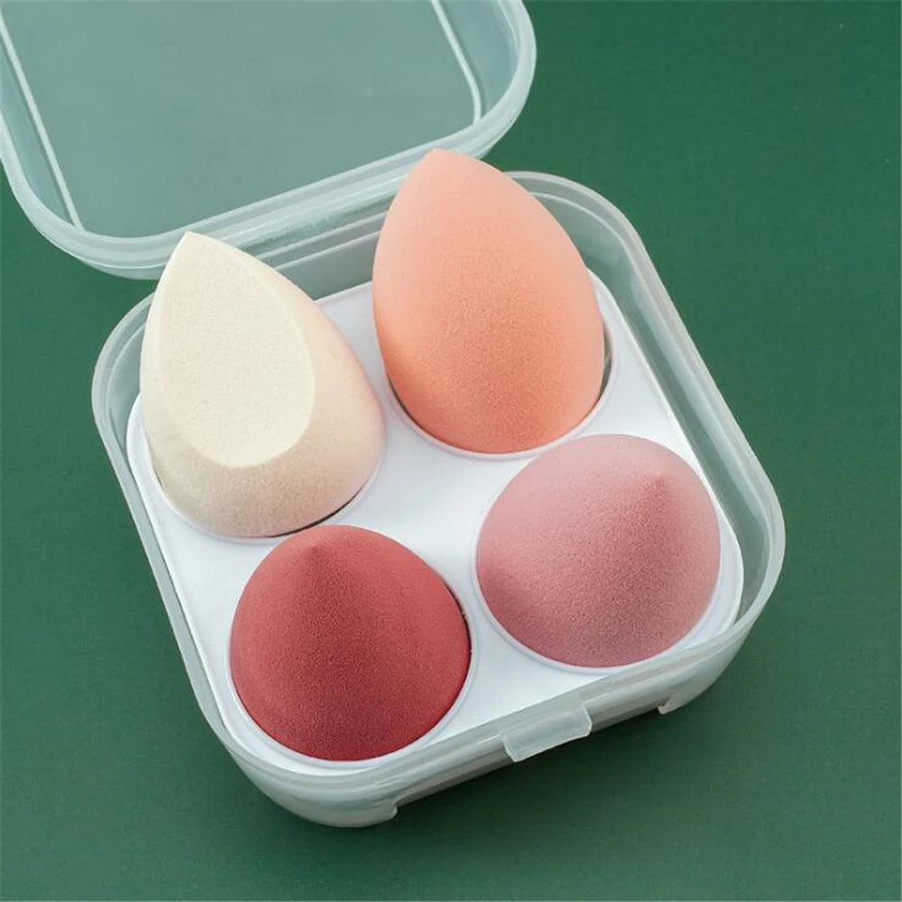 3/4pcs Soft Makeup Sponge Blender Beauty Egg Cosmetic Puff Foundation Sponges Powder Puffs Make Up Accessories Beauty Tools