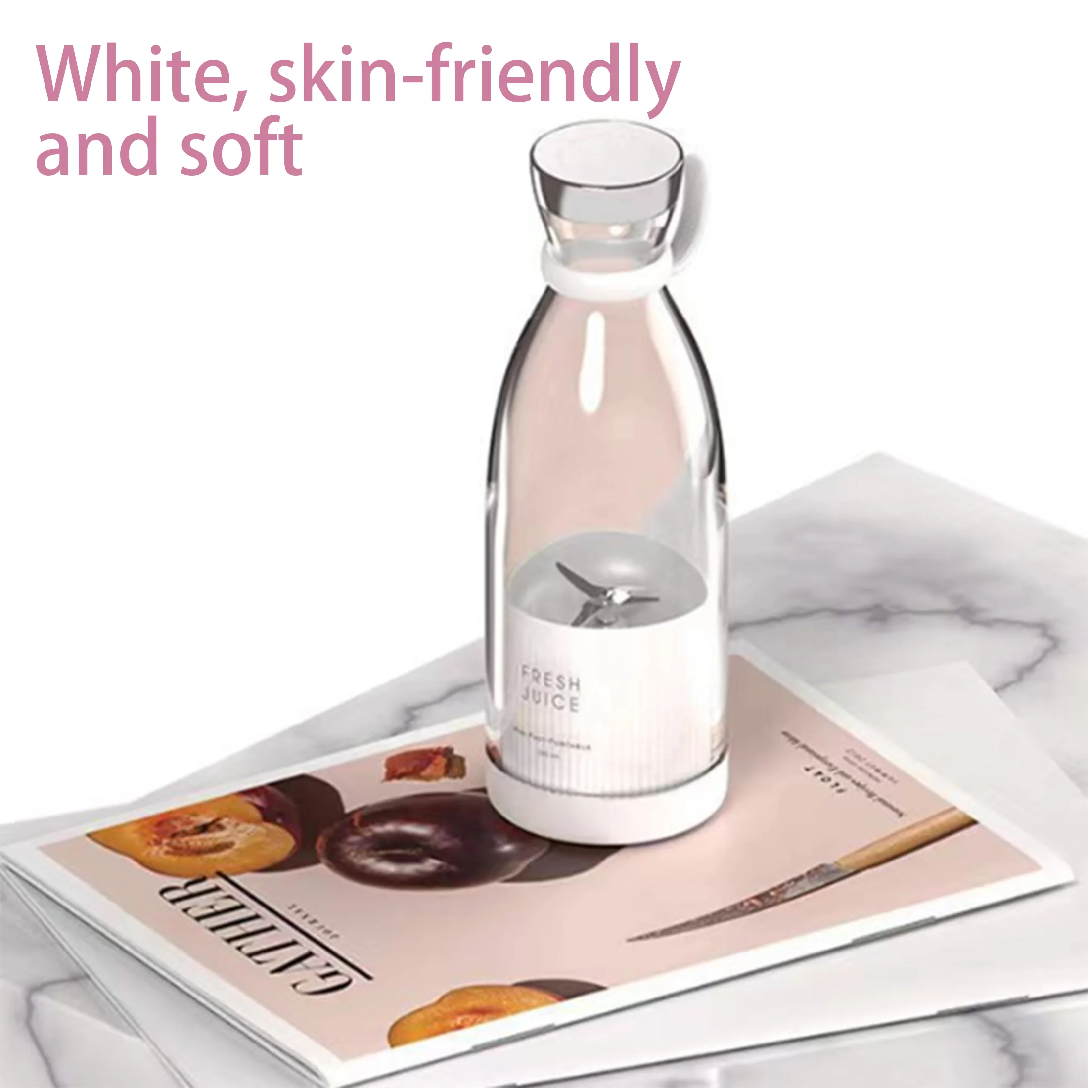 Portable electric juicer, wireless portable electric juicer, multifunctional fruit and vegetable juicer, home USB charging