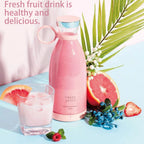 Portable electric juicer, wireless portable electric juicer, multifunctional fruit and vegetable juicer, home USB charging