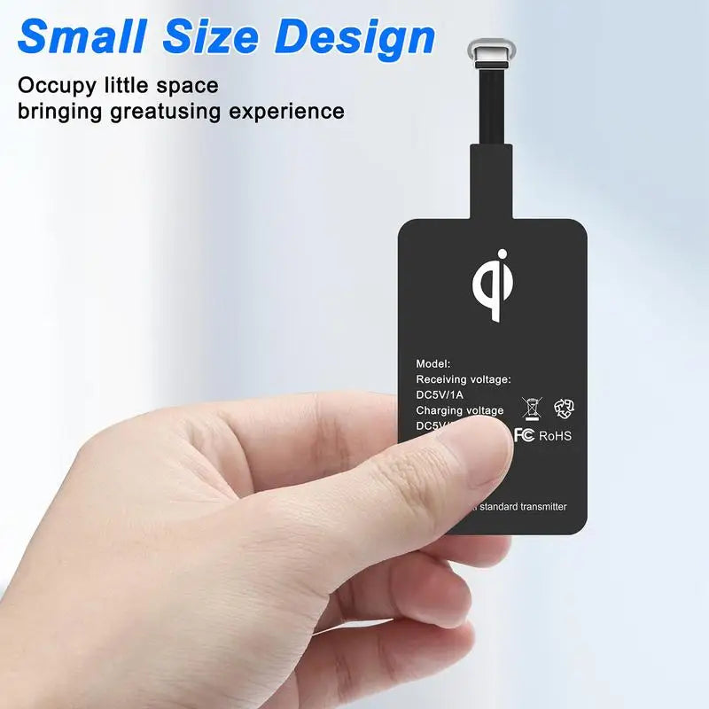 5W Wireless Charging Receiver Type C Interface Wireless Charger Receiver Chip for Mobile Phones
